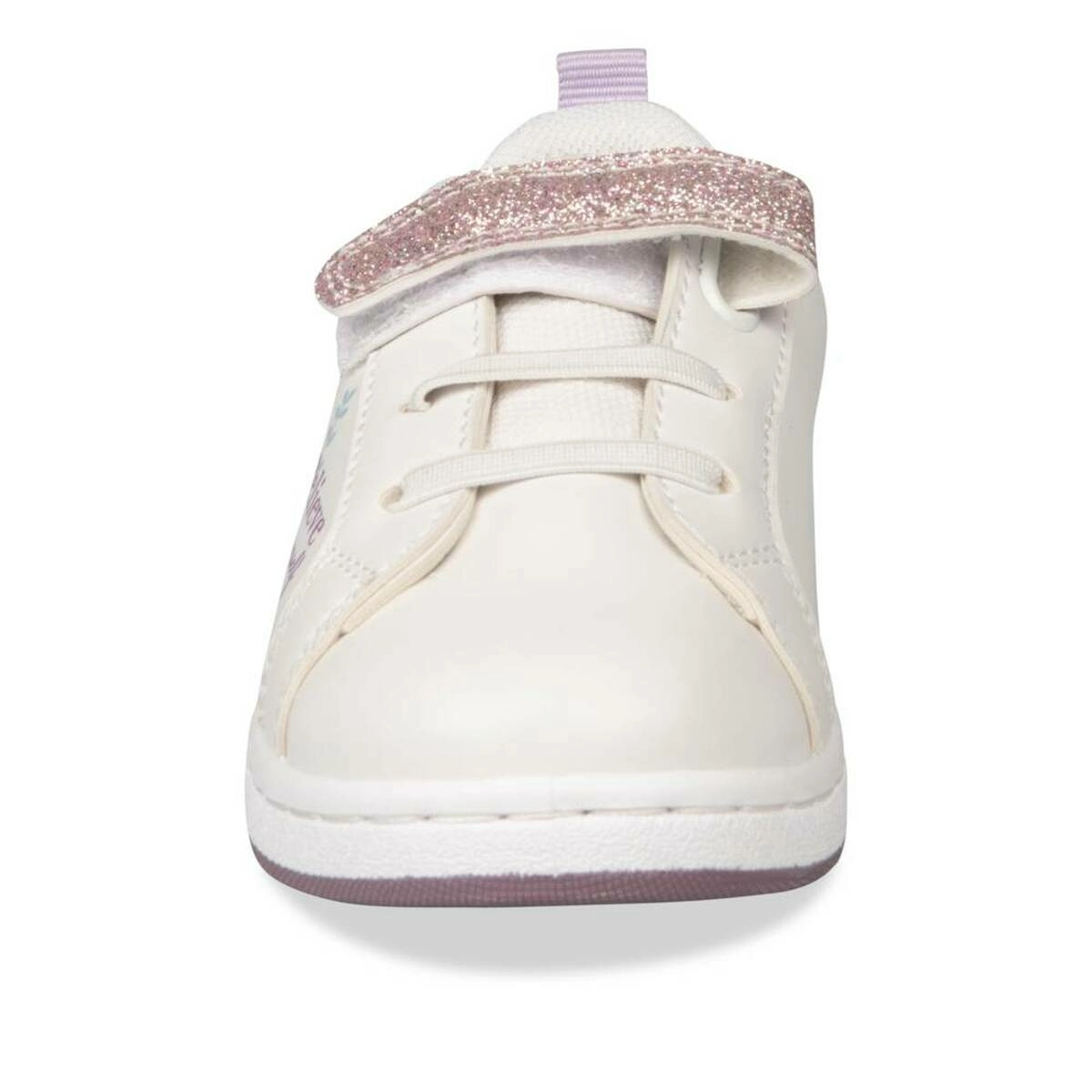 Baskets BLANC Fille motif Uni Scratch FROZEN