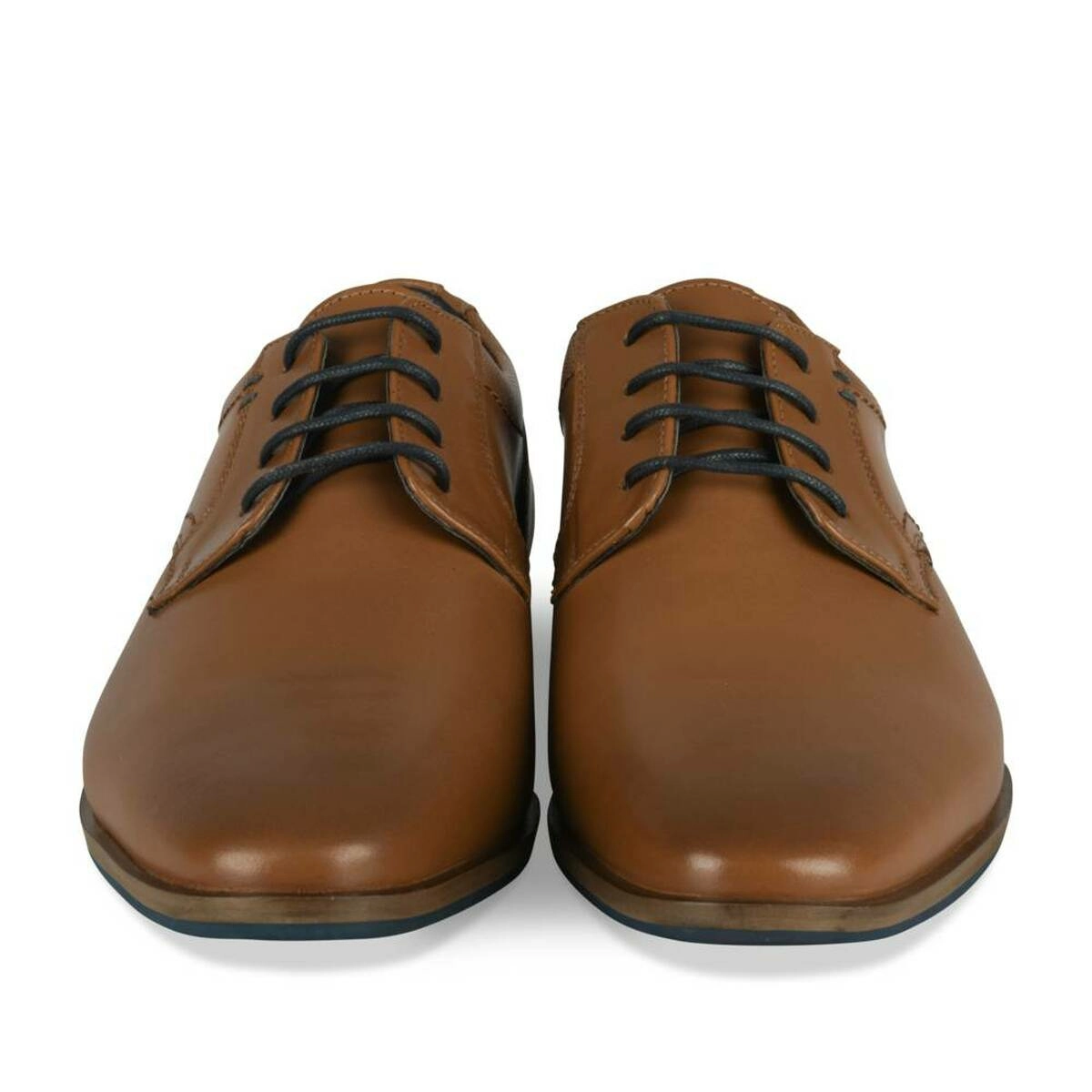 Derbies COGNAC Homme CUIR motif Uni Lacets SAN MARINA