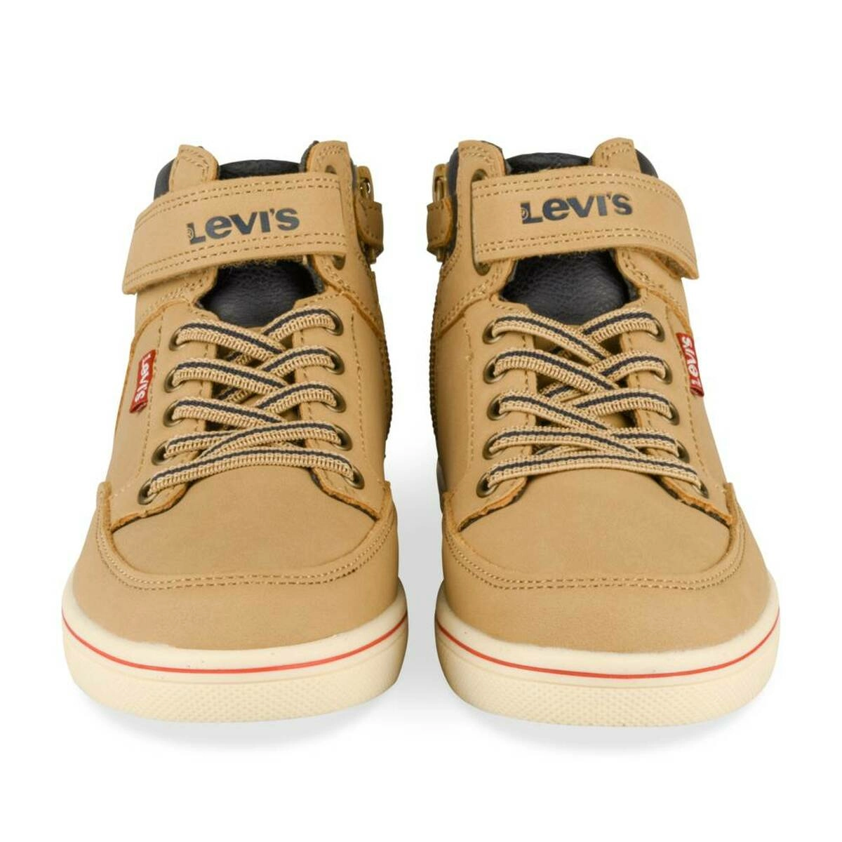 Bottines Montante MARRON Garcon motif Uni Scratch LEVIS