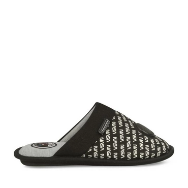 Musical slippers BLACK NASA