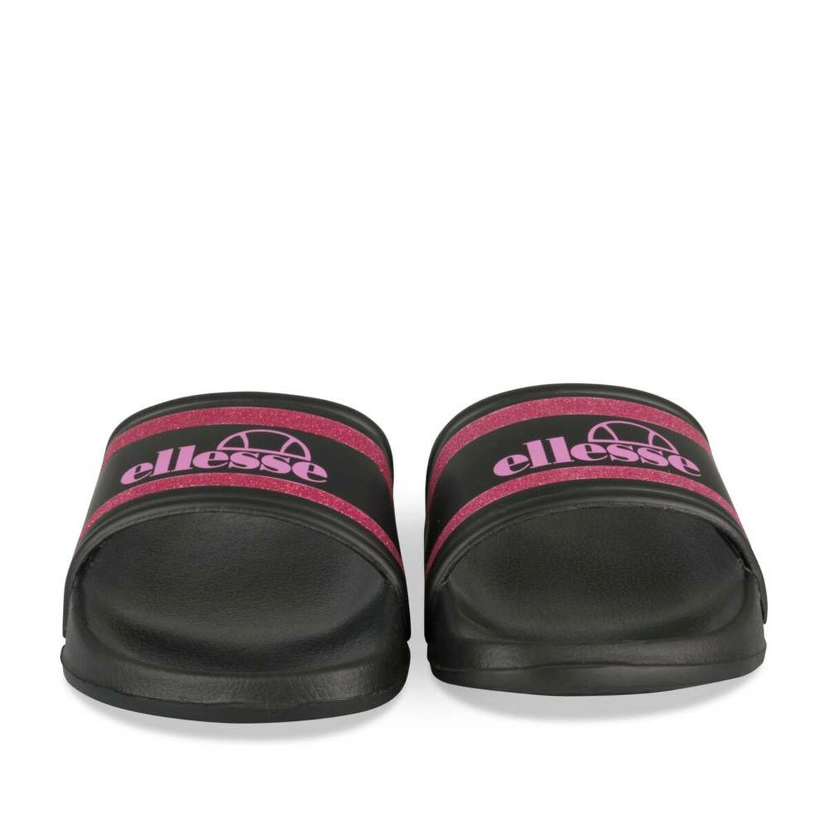 Flip flops BLACK Woman pattern Floral Slip on ELLESSE