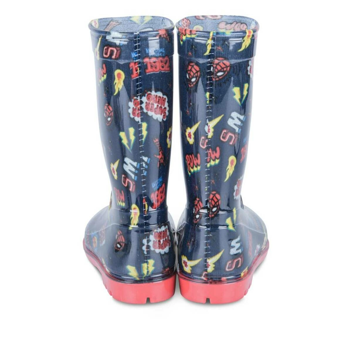 Bottes de pluie MARINE Garcon motif Multicolore A enfiler SPIDERMAN