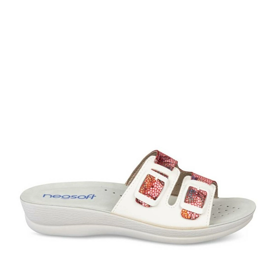 Mules RED NEOSOFT RELAX