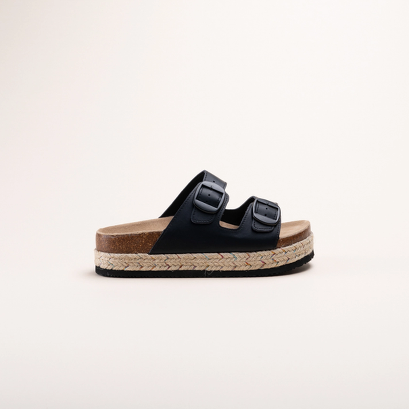 Mules NOIR Femme motif Uni A enfiler SAN MARINA