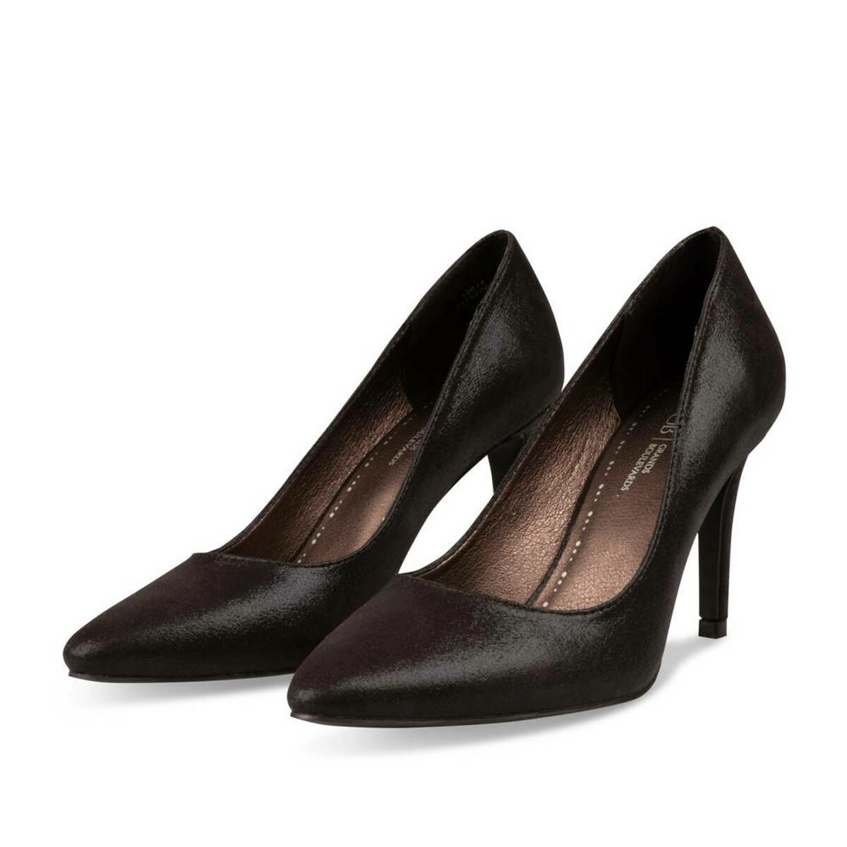 Escarpins Aiguille NOIR Femme motif Uni A enfiler GRANDS BOULEVARDS