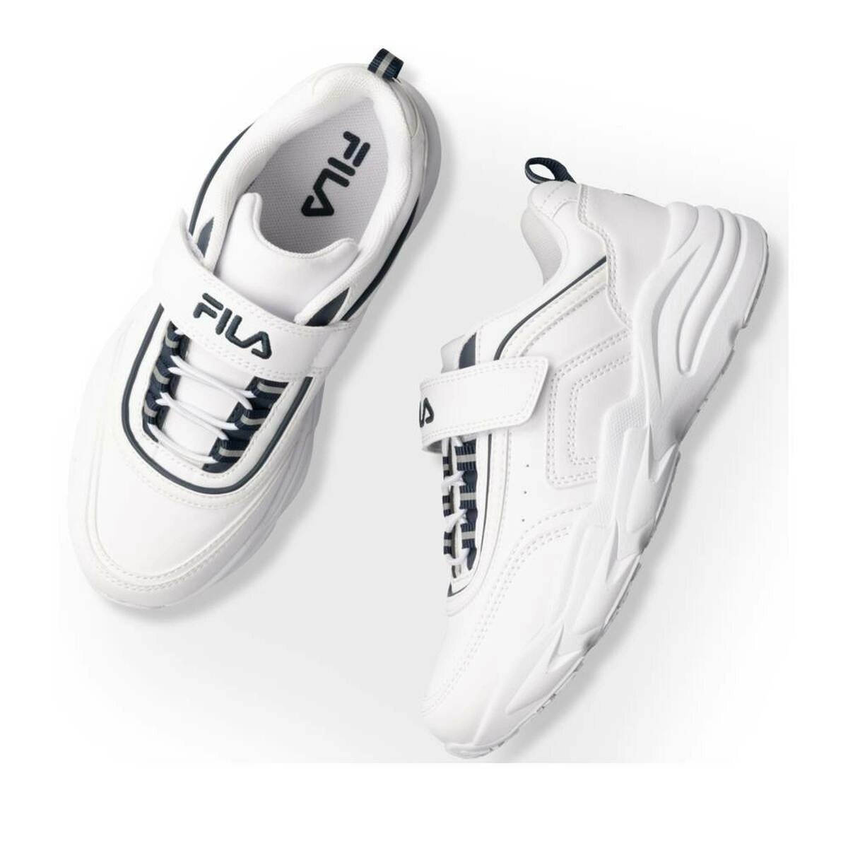 Sneakers WHITE FILA Marked Velcro FILA