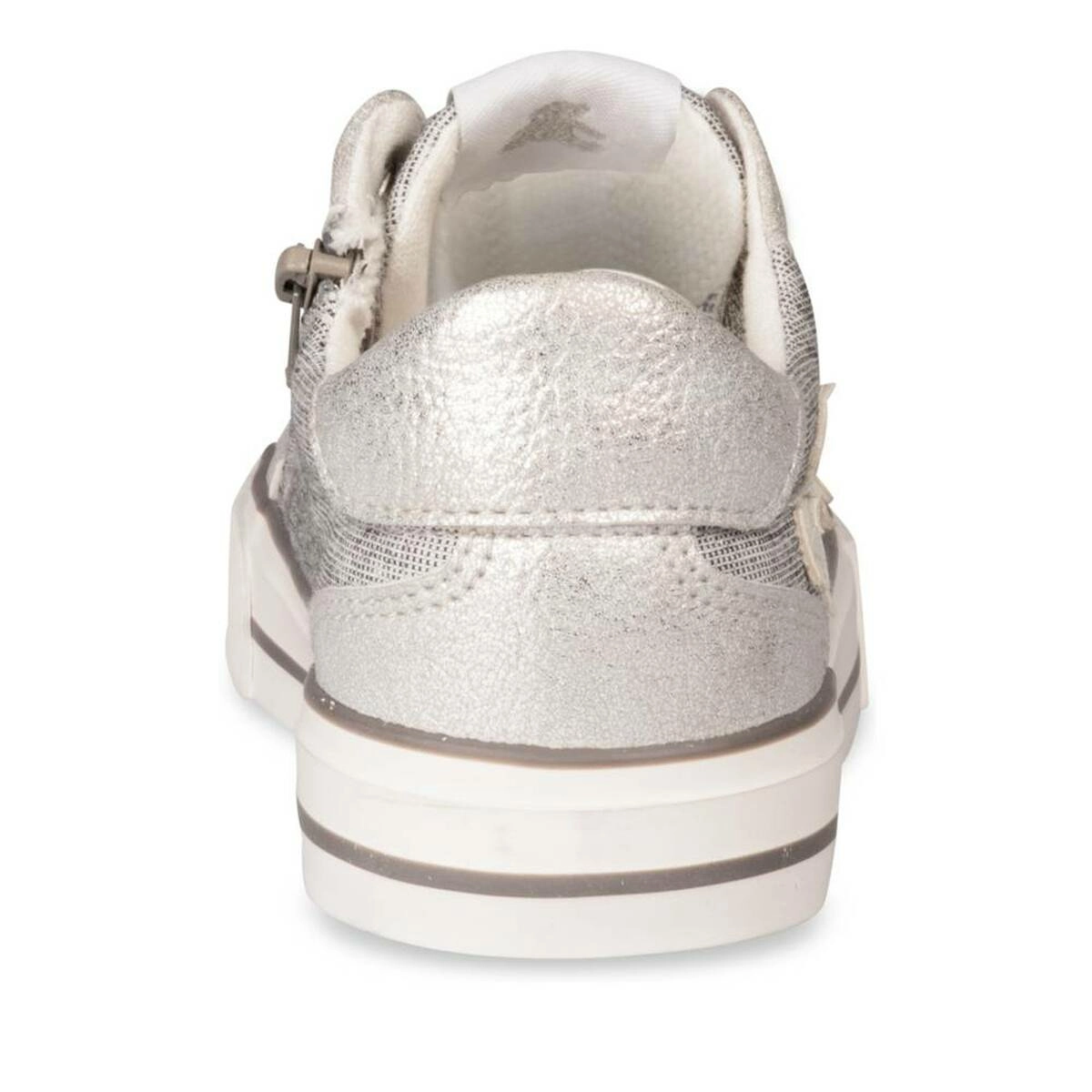 Baskets Toile ARGENT Fille Elastique LULU CASTAGNETTE