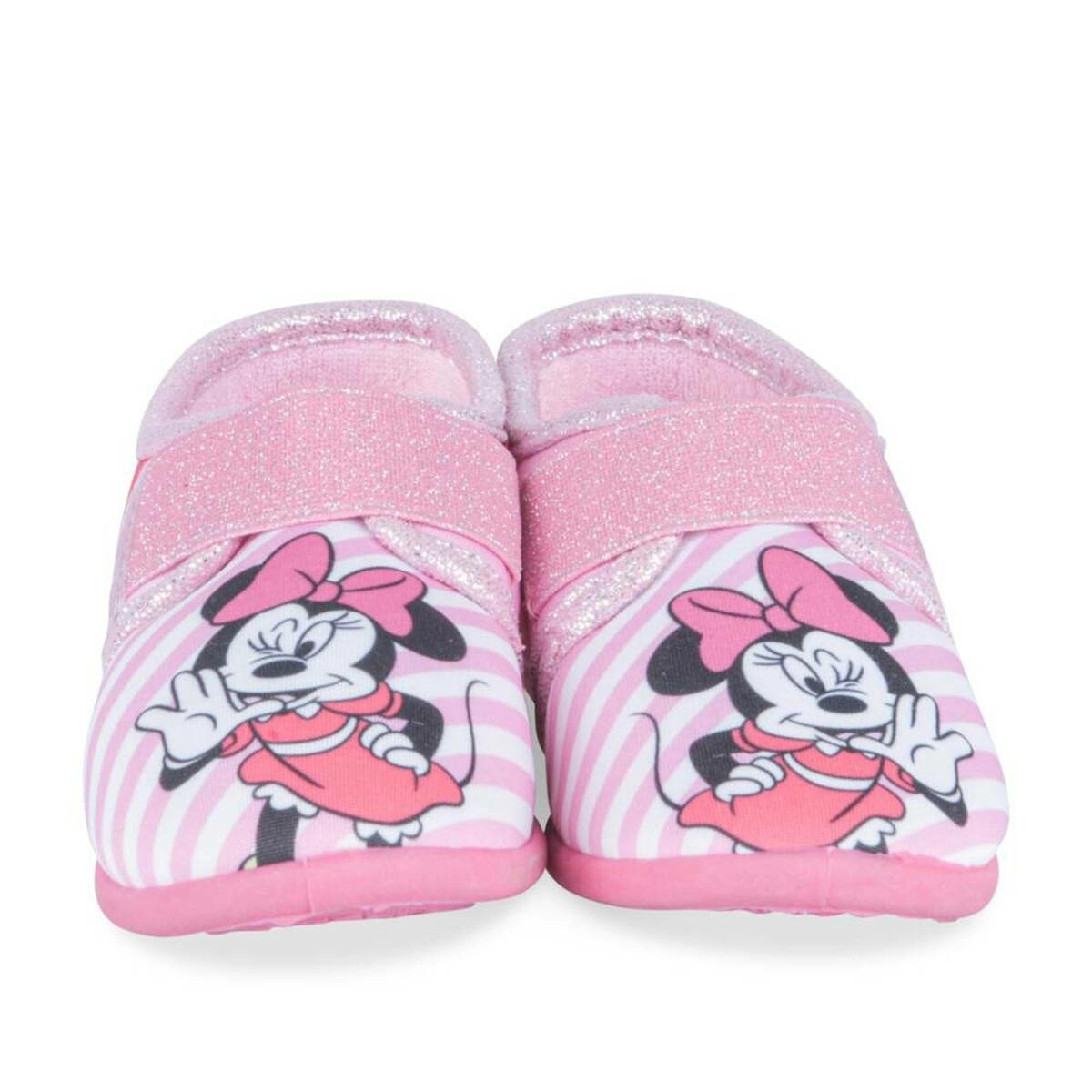 Chaussons ROSE Fille motif Multicolore Elastique MINNIE