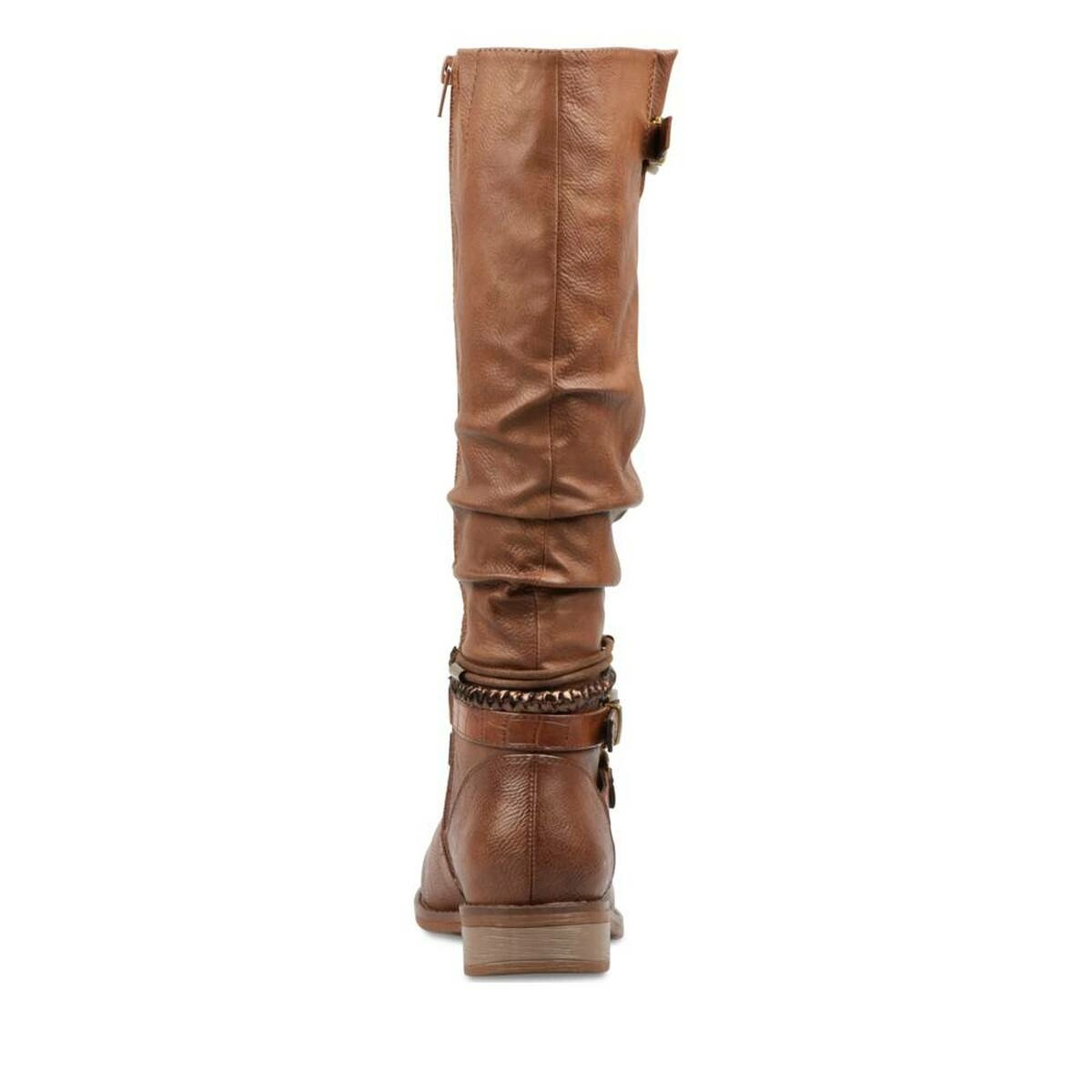 Bottes marron chaussea sales