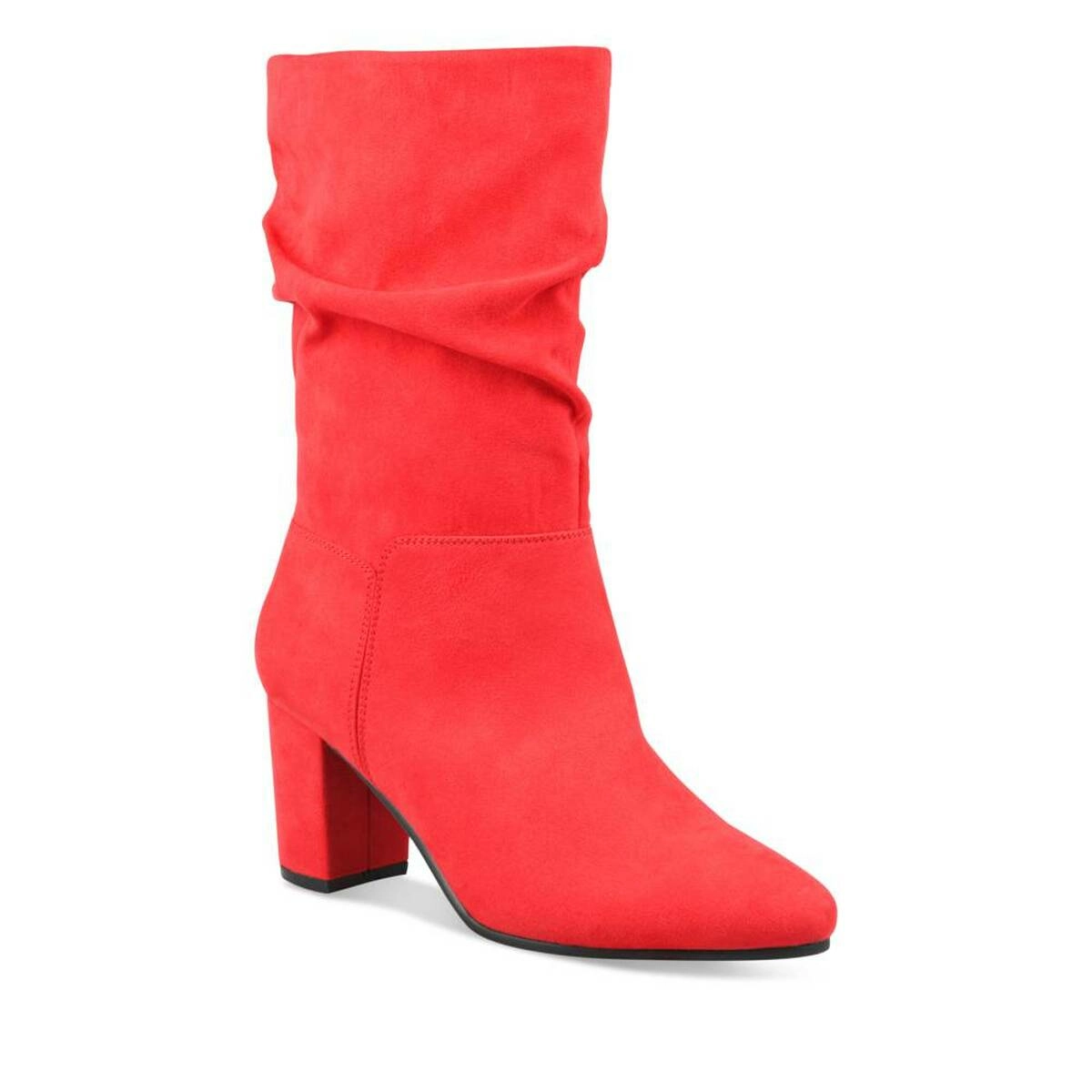 Bottes Plisse ROUGE Femme MY BOTEGA