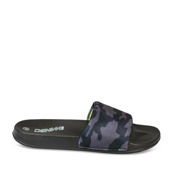 Slippers BLACK DENIM SIDE