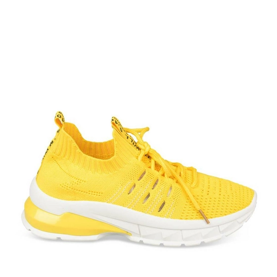 Baskets JAUNE ACTIVE FASHION