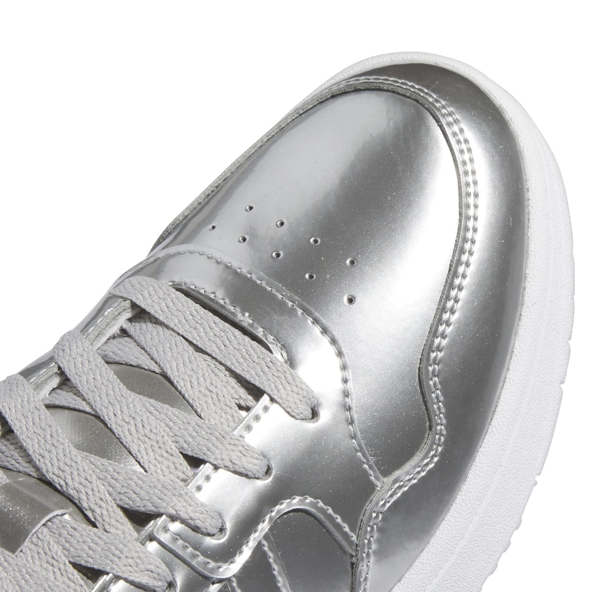 Baskets ARGENT ADIDAS HOOPS 3.0 MID ADIDAS