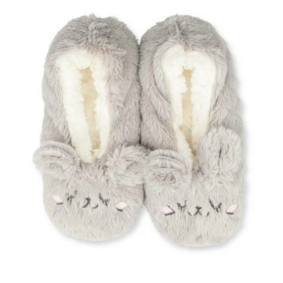 Slippers koala GREY LOVELY SKULL