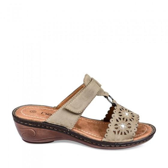 Mules TAUPE NEOSOFT FEMME