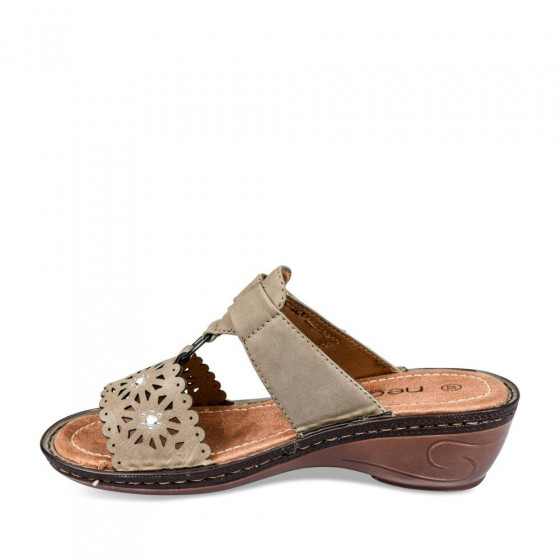Mules TAUPE NEOSOFT FEMME