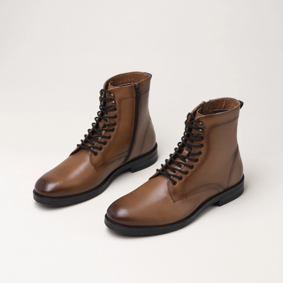 Bottines COGNAC Homme