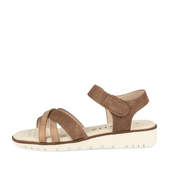 Sandals METALLIC EVITA