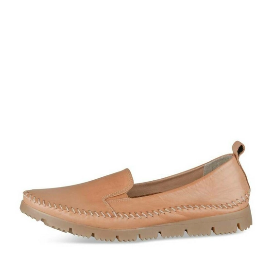 Ballet pumps BROWN EVITA LEATHER