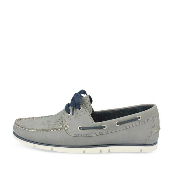 Chaussures bateau GRIS CAPE BOARD CUIR