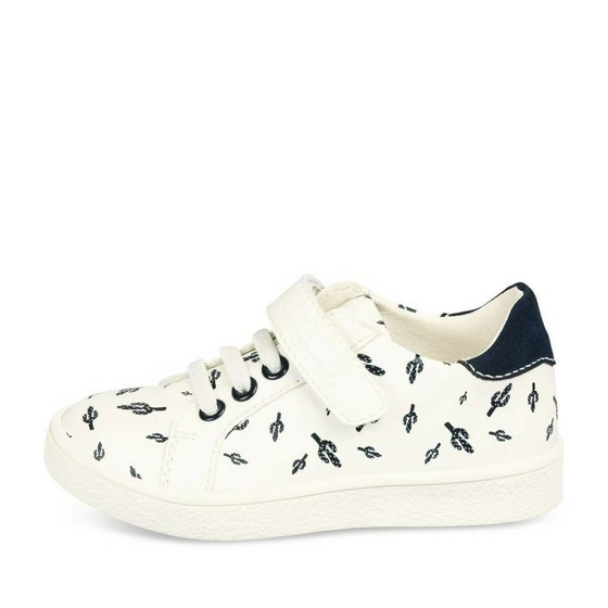 Baskets BLANC CHARLIE & FRIENDS
