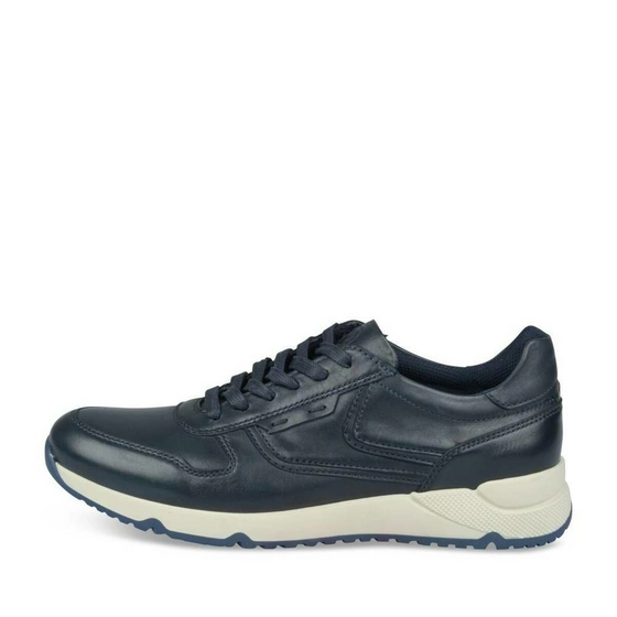Sneakers NAVY DENIM SIDE LEATHER