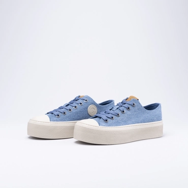 Baskets BLEU Femme