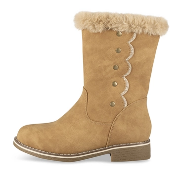 Bottes COGNAC LOVELY SKULL