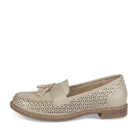 Moccasins BEIGE VIA DONNA