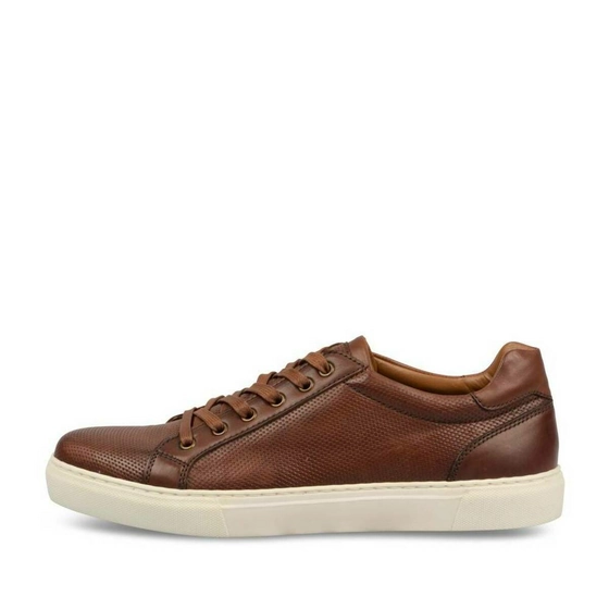 Sneakers BROWN DENIM SIDE LEATHER