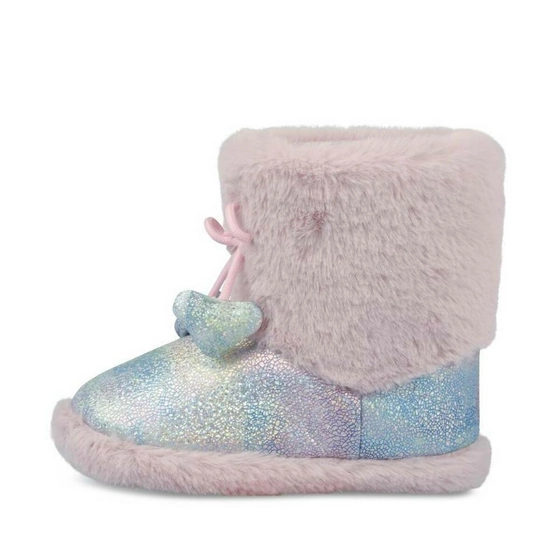 Chaussons bottines ROSE LOVELY SKULL