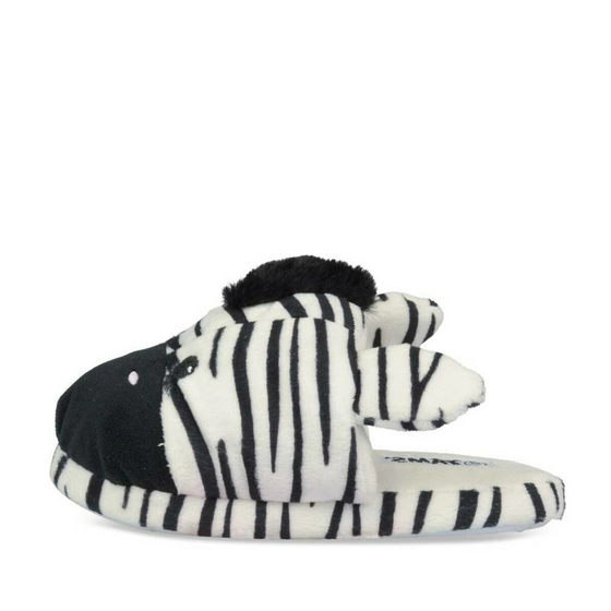 Slippers zebra WHITE TAMS