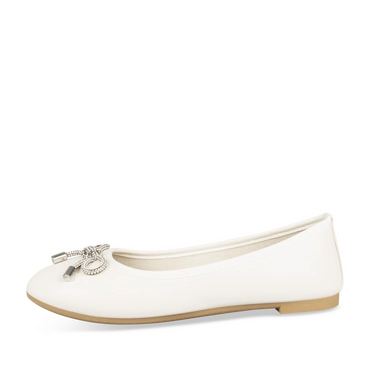Ballet pumps WHITE LOVELY SKULL