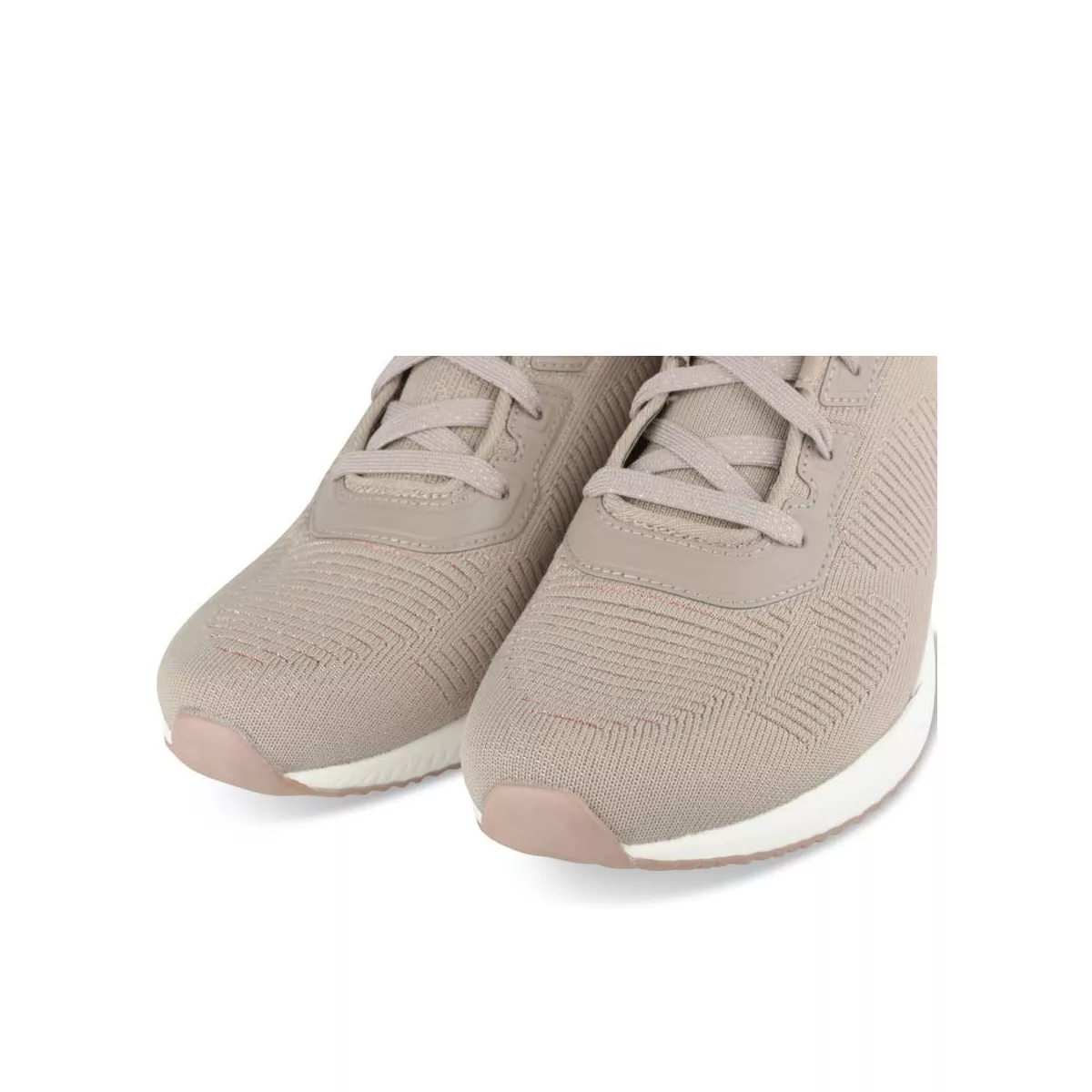 Sneakers BEIGE SKECHERS Bobs Squad Glam League