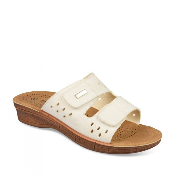 Mules BLANC GREEN RELAX