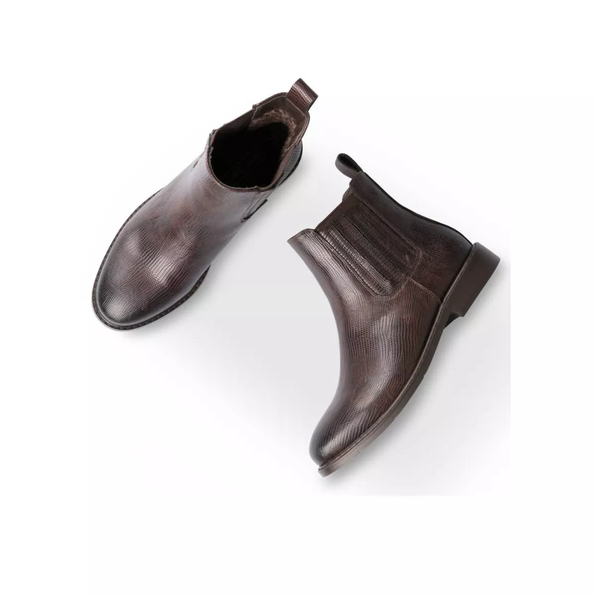 Frye scott top leather chelsea boot