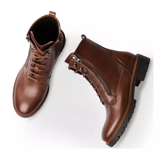 Ankle boots BROWN SINEQUANONE