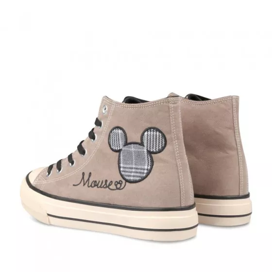 Baskets TAUPE MICKEY