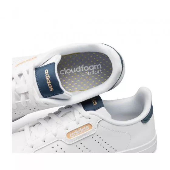Baskets BLANCHES ADIDAS Courtpoint Base