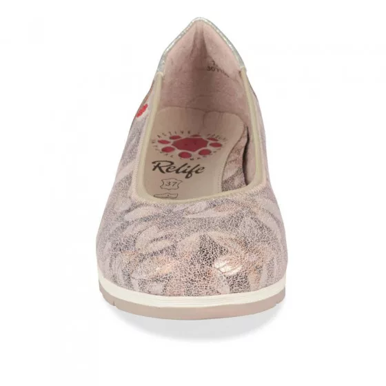 Ballerines ROSE PALE RELIFE