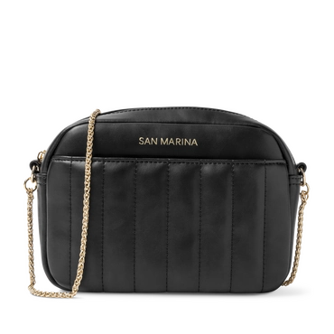 Sac à main en cuir Noir SAN MARINA