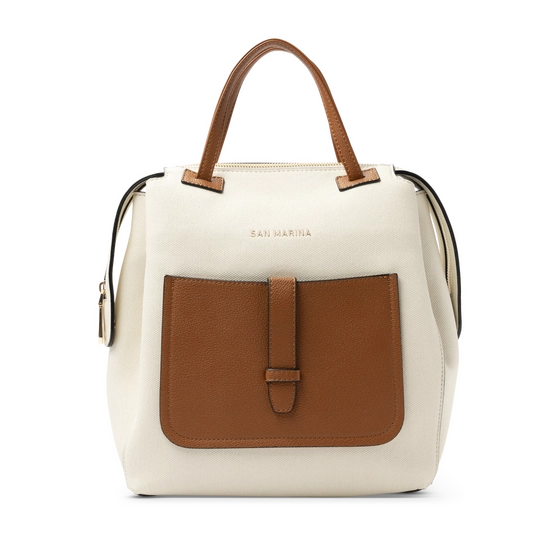 Sac à dos COGNAC/BEIGE Femme