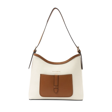 Handbag COGNAC/BEIGE Woman