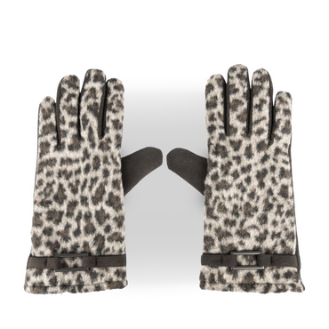 Gants NOIR/BEIGE Femme