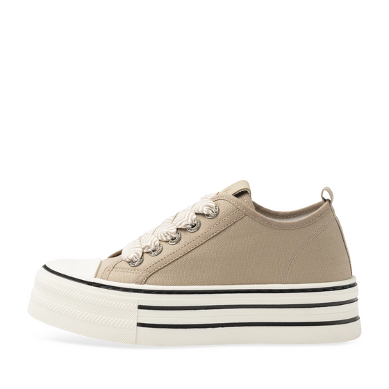 Baskets TAUPE Femme