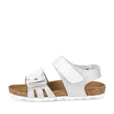 Sandales BLANC/ARGENT Fille