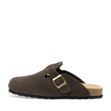 Mules MARRON FONCE Homme