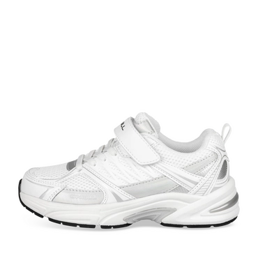 Baskets BLANC/ARGENT Fille