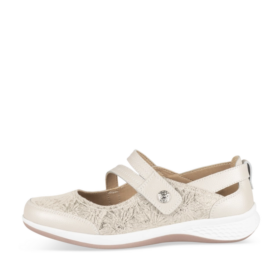 Ballerines BEIGE/OR Femme