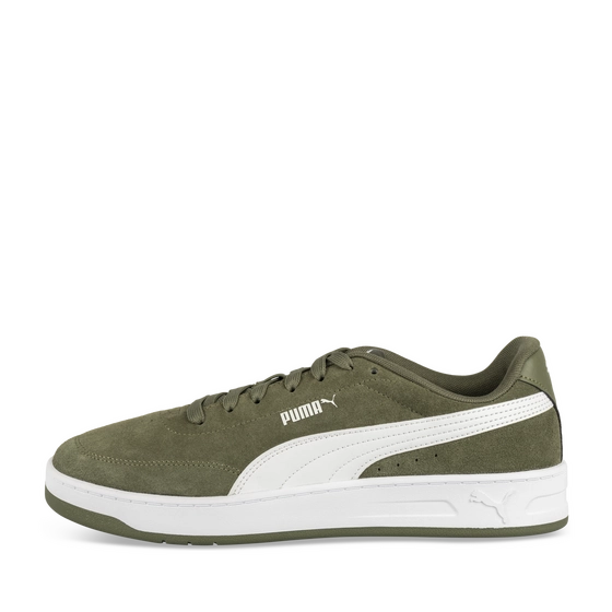 Baskets COURT CLASSIC CLEAN KAKI Homme